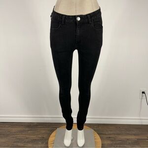 Killstar Black Skinny Jeans S - Gothic Alt Grunge Aesthetic